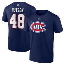 Montreal Canadiens - Lane Hutson Stack NHL T-Shirt