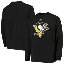 Pittsburgh Penguins Youth - Primary Logo NHL Long Sleeve T-Shirt