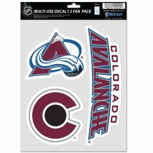 Colorado Avalanche - Team Set 3 NHL Decal Set