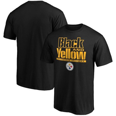 Pittsburgh Steelers - Hometown BLK&YLLW NFL T-Shirt