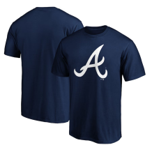 Atlanta Braves - Primary Logo Navy MLB T-shirt