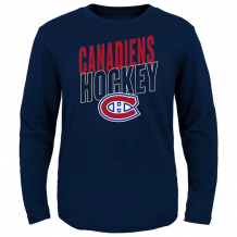Montreal Canadiens Youth - Showtime NHL Long Sleeve T-Shirt