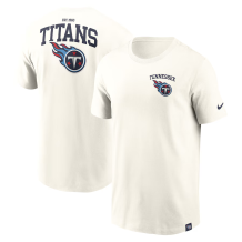 Tennessee Titans - Blitz Essential Cream NFL T-Shirt