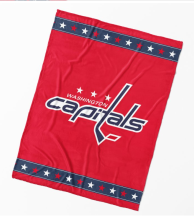 Washington Capitals - Team Logo 150x200cm NHL Blanket