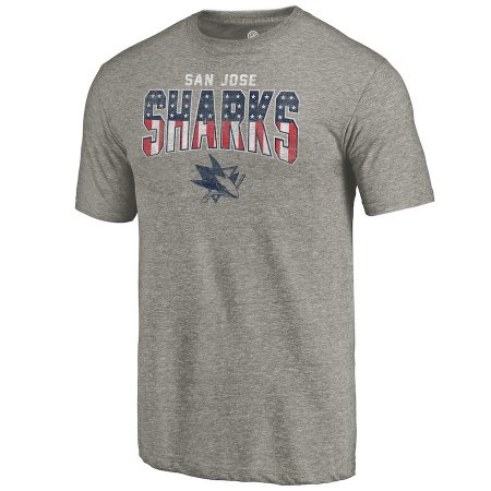 San Jose Sharks - Freedom Tri-Blend NHL T-Shirt