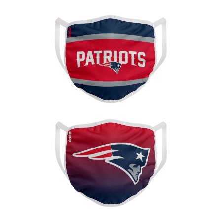 New England Patriots - Colorblock 2-pack NFL rouška