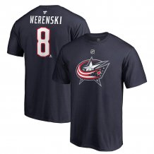 Columbus Blue Jackets - Zach Werenski Stack NHL T-Shirt