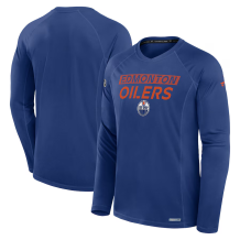 Edmonton Oilers - Authentic Pro Rink Tech NHL Long Sleeve T-Shirt