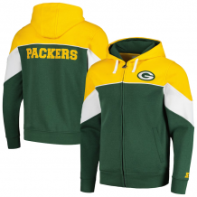 Green Bay Packers - Starter Running Full-zip NFL Mikina s kapucňou