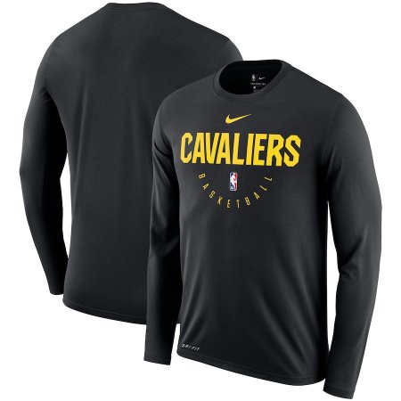 Cleveland Cavaliers - Practice Performance NBA T-shirt mit einem langen Ärmel