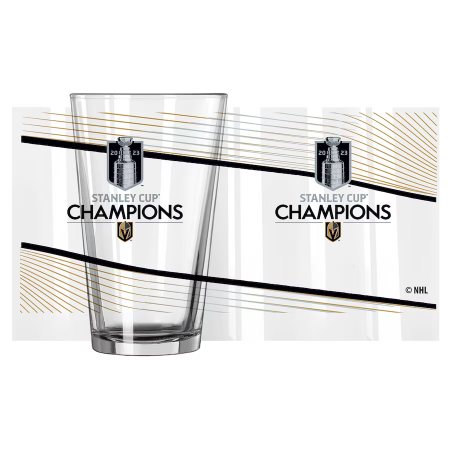 Vegas Golden Knights - 2023 Stanley Cup Champs NHL Glass