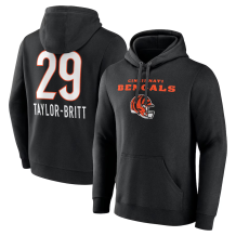 Cincinnati Bengals - Cam Taylor-Britt Wordmark NFL Mikina s kapucí