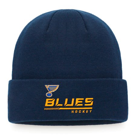 St. Louis Blues - Authentic Pro Locker Cuffed NHL zimná čiapka