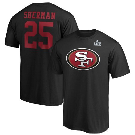 San Francisco 49ers - Richard Sherman Super Bowl LIV Halfback NFL T-Shirt