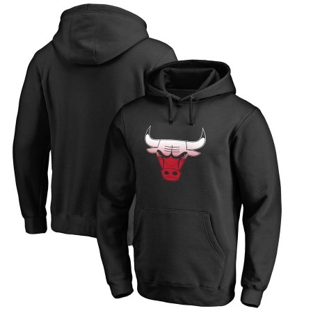 Chicago Bulls - Gradient Logo NBA Mikina s kapucňou