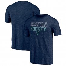 Seattle Kraken - Flocking Tri-Blend NHL T-Shirt