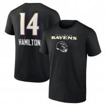 Baltimore Ravens - Kyle Hamilton Wordmark NFL T-Shirt