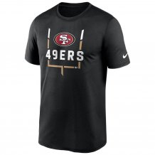 San Francisco 49ers - Legend Perf Black NFL T-Shirt