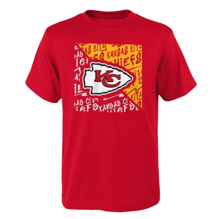 Kansas City Chiefs Youth - Divide NFL T-Shirt