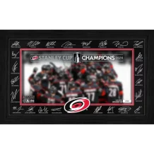 Carolina Hurricanes - 2026 Stanley Cup Champs Celebration NHL Photo Framed