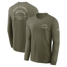 Los Angeles Chargers - 2025 Salute To Service NFL Long Sleeve T-Shirt