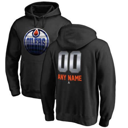Edmonton Oilers - Midnight Mascot NHL Sweatshirt with Name and Number