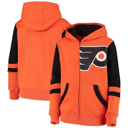 Philadelphia Flyers Dětská - Faceoff Full-zip NHL Mikina s kapucí