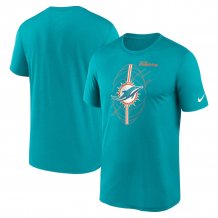 Miami Dolphins - Legend Icon Performance Aqua NFL T-Shirt