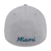 Miami Marlins - Active Pivot 39thirty Gray MLB Hat