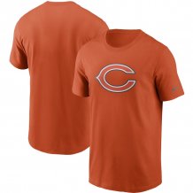 Chicago Bears - Primary Logo NFL Orange T-shirt