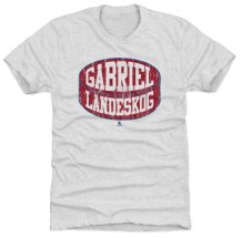 Colorado Avalanche - Gabriel Landeskog Puck NHL T-Shirt