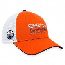 Edmonton Oilers - 2023 Authentic Pro Rink Trucker Orange NHL Czapka