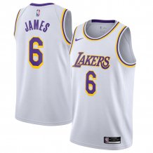 Los Angeles Lakers - Lebron James Swingman White NBA Dres