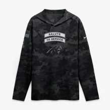 Carolina Panthers - 2026 Salute To Service Lightweight NFL Bluza z kapturem