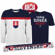 Slovensko Dětský - Akce 1 Fan set Dres + Tričko + Šála