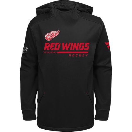 Detroit Red Wings Dětská - Authentic Locker Room NHL Mikina s kapucí