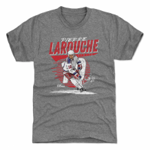 New York Rangers - Pierre Larouche Comet Gray NHL T-Shirt