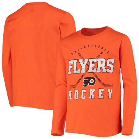 Philadelphia Flyers Youth - Digital NHL Long Sleeve T-Shirt