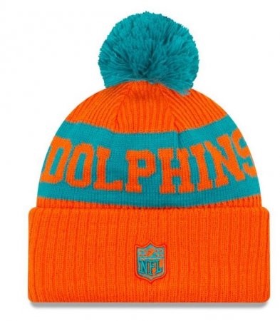 Miami Dolphins - 2020 Sideline Road NFL Knit hat