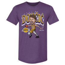 Los Angeles Lakers - Luka Doncic Cartoon Purple NBA Tričko