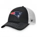 New England Patriots - Fundamental Trucker Black/White NFL Cap
