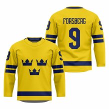 Sweden - Filip Forsberg 2025 Hockey Replica Jersey