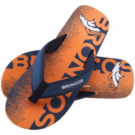 Denver Broncos - Shower Slide NFL Flip Flops