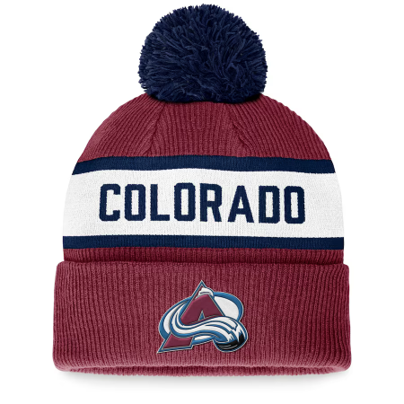Colorado Avalanche - Fundamental Wordmark NHL Czapka zimowa