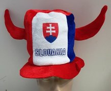Słowacja - Hockey Fan Kapelusz