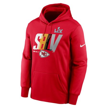 Kansas City Chiefs - Super Bowl LV Lockup Logo NFL Sweatshirt