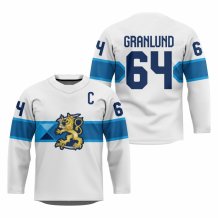 Finsko - Mikael Granlund 2026 Hokejový Replica Dres Bílý
