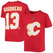 Calgary Flames Detské - Johny Gaudreau Play NHL Tričko