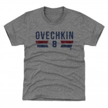 Washington Capitals Detské - Alexander Ovechkin Font NHL Tričko