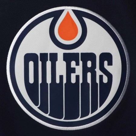 Edmonton Oilers Dámská - Authentic Team Patche NHL Mikina s kapucí